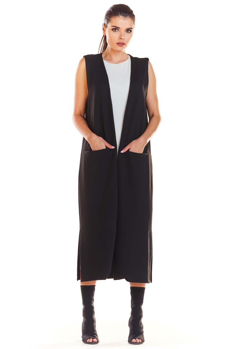 Long-Line Pockets Vest