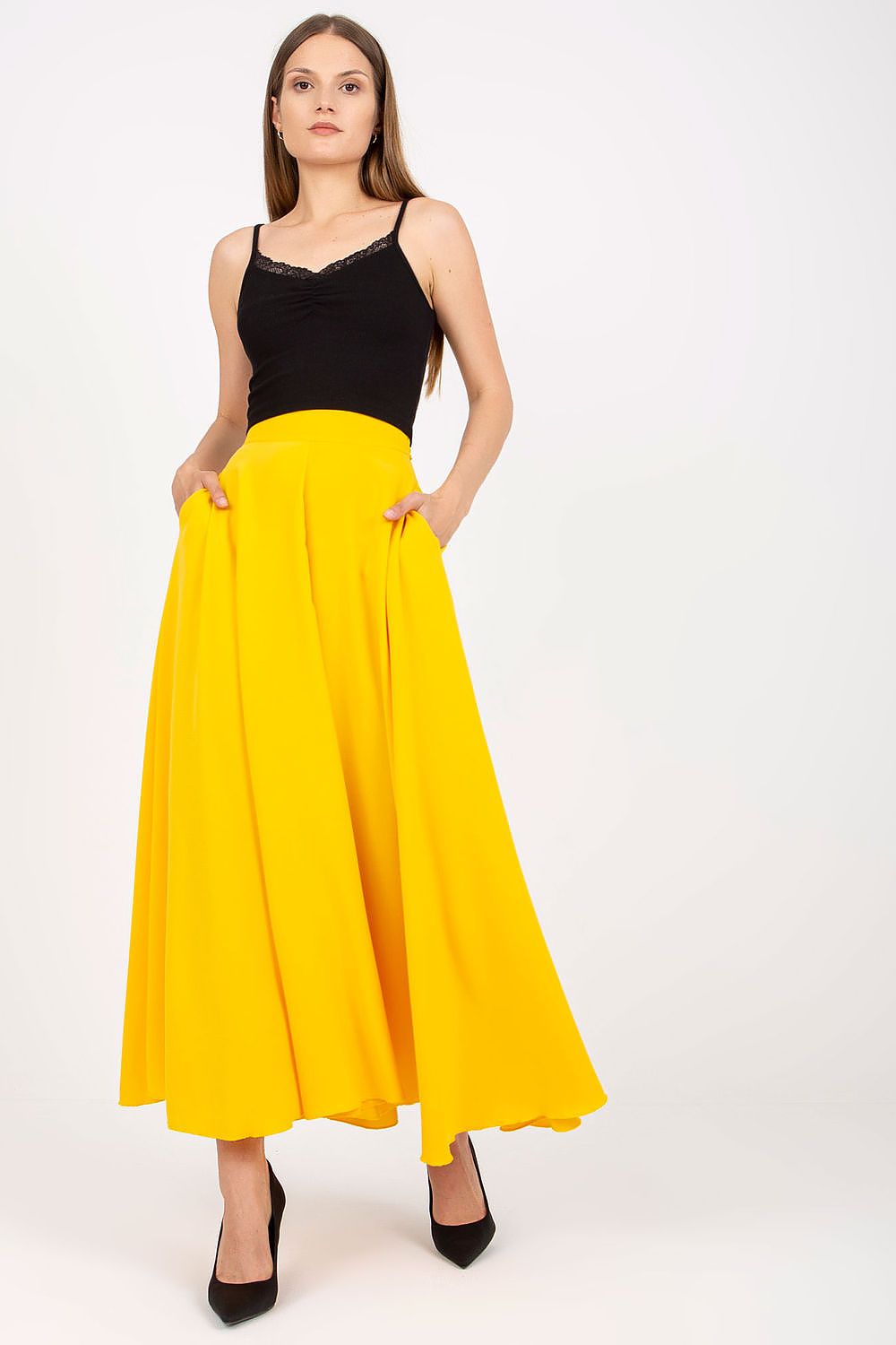 Rue Paris Flared Skirt – Various Colours